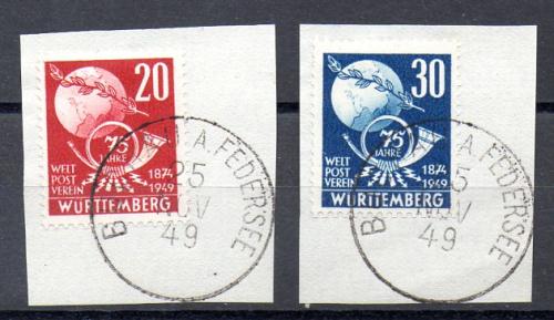 Wurttemberg Nº Michel 51/52 (o)